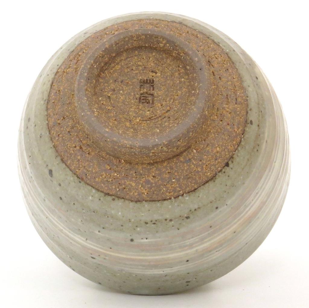 Mino Ware Matcha Bowl, Karatsu White Brush, Made In Japan, 505-44