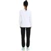 Li-Ning Rundhals Slim Fit Vielseitiger Pullover Sweatshirt Und Karottenhose Lässiges Set Damen Sweatshirt, Hose Weiß Schwarz AWDSD44-2+AKLTC39-1