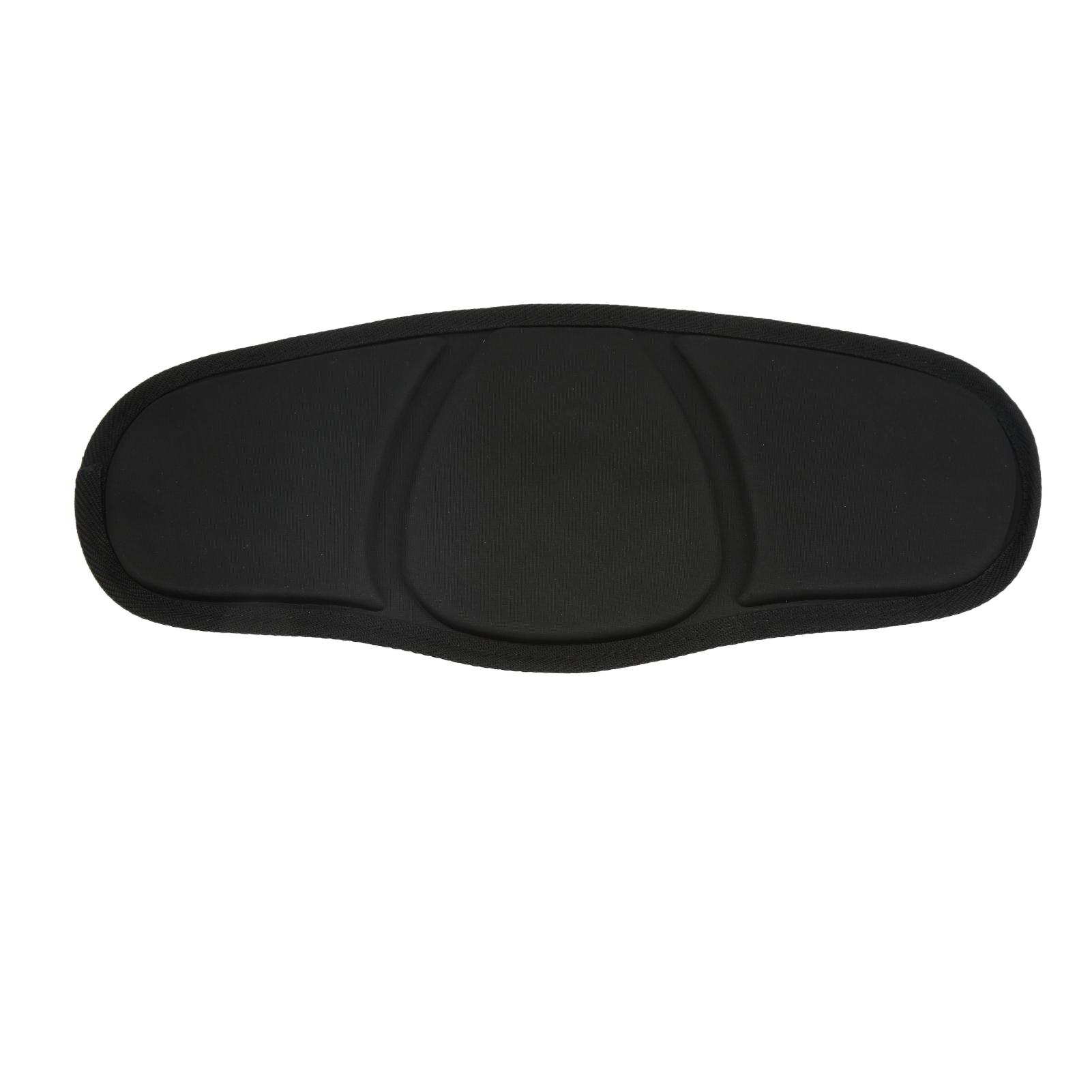 Igeteck Kayak Seat Backrest Eva Canoe Boat Seat Back Band Adjustable Backrest Back Support Pad
