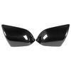 2Pcs Carbon Fiber Door Rearview Mirror Cover Trim Moulding Fit for Tesla Model 3 2018 2019