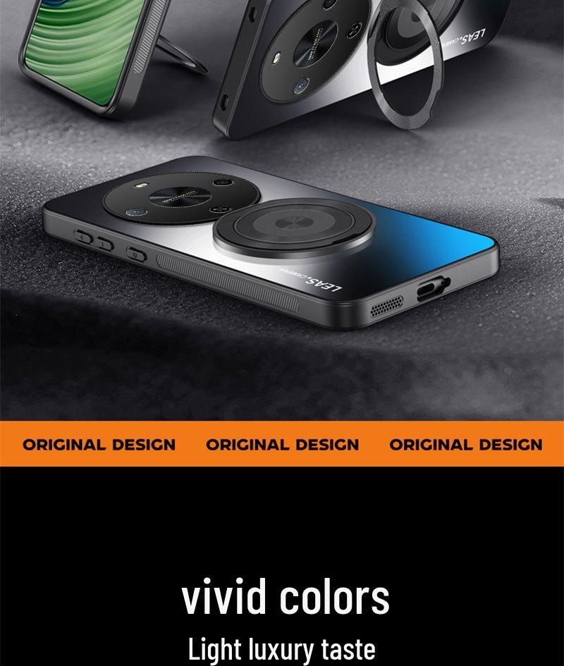 Xiaomi 17Pro/14/15T Anti-Drop Case with 360° Stand and Frosted Design