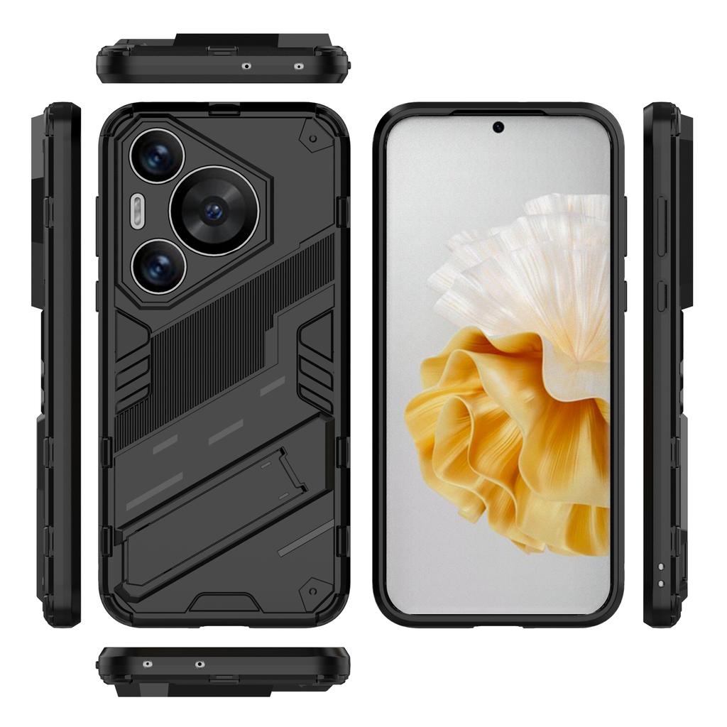 For Huawei Pura 70 Pro/Pura 70 Pro+ Case Kickstand PC+TPU Anti-drop Phone Cover