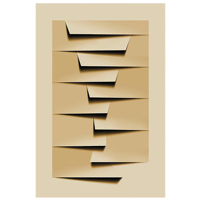 Abstract 3D Effect Patterns Poster Wall Art Canvas Painting Modern Poster And Picture Wall Pictures For Living Room Home Decor