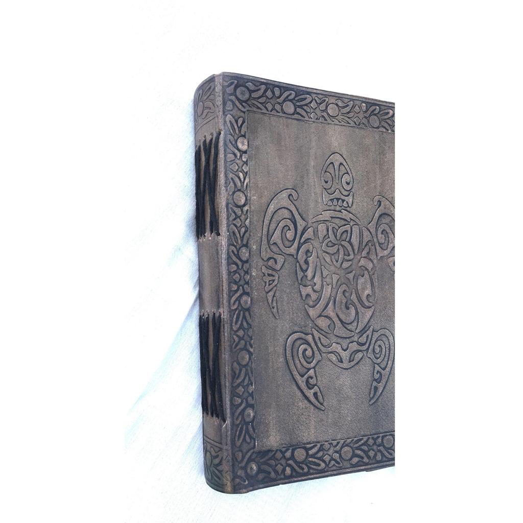 New Leather Journal Notebook Travel Writing Diary or Vintage Sketch Book Cotton Paper for Men & Women (7x5 Inch)