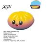 Reusable Stress Ball Squeeze Toy Soft TPR Relief Slow Recovery Fidget Hand Exercise Durable Anxiety Handheld Size for Adults And