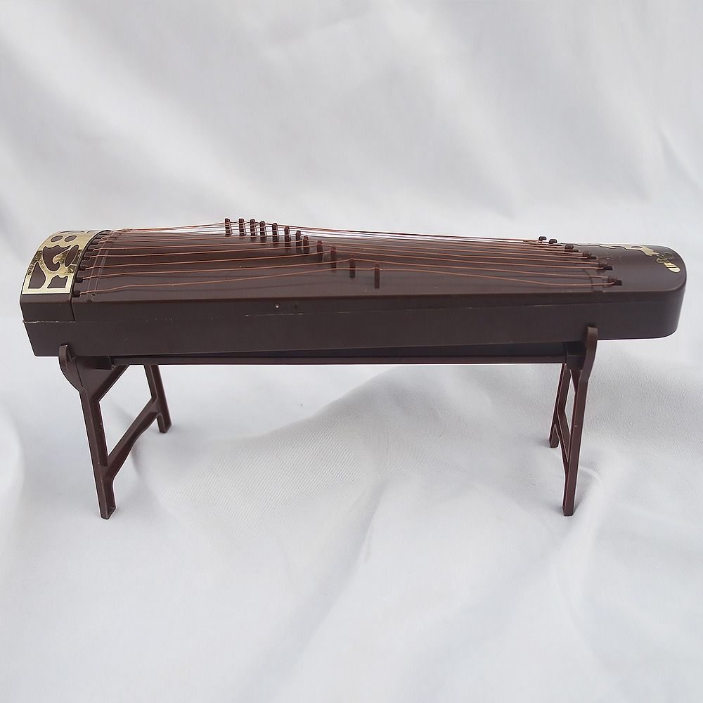 Screen Chinese Style Decoration Props Plastic Doll Photo Props Trendy Flute Guzheng  Girls