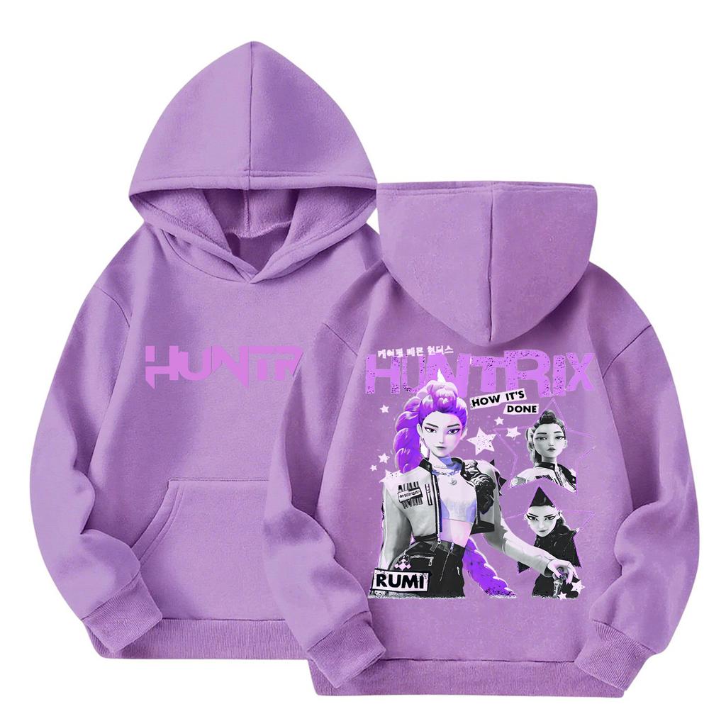Women's Hooded Gradient Printed Long Sleeved Sweatshirt Loose Women's Sweatshirt  Sweatshirt