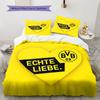 BVB Pattern Bedding,Quilt Set Quilt Cover Pillowcase Home Birthday Gift(1 * Duvet Cover + 2 * Pillowcase, Without Core)
