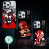 Fashion P-Persona 5 Phone Case For iPhone17,16,15,14,13 Plus,Pro Max Magnetic For Magsafe Wireless Charging