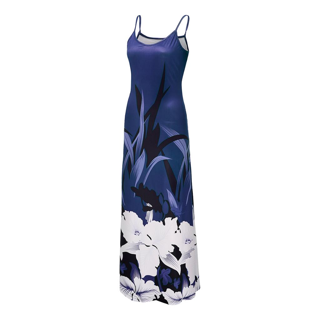 Elegant Women Party Dress Summer Fashion Long Dress With Suspenders