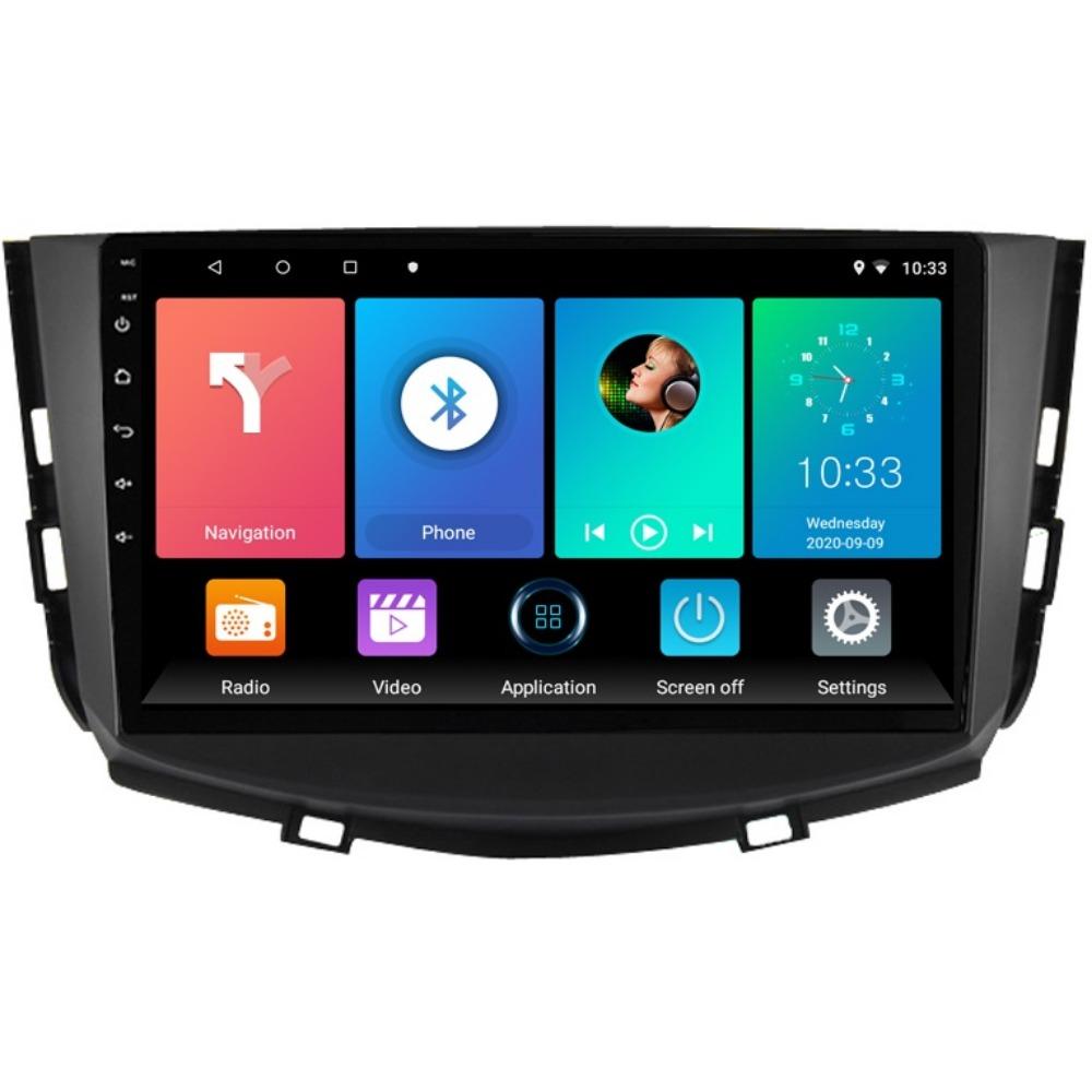 9 Inch Car Radio Carplay For Lifan X60 2012-2016 Car Multimedia Video Player GPS Navigation WIFI 4+64GB