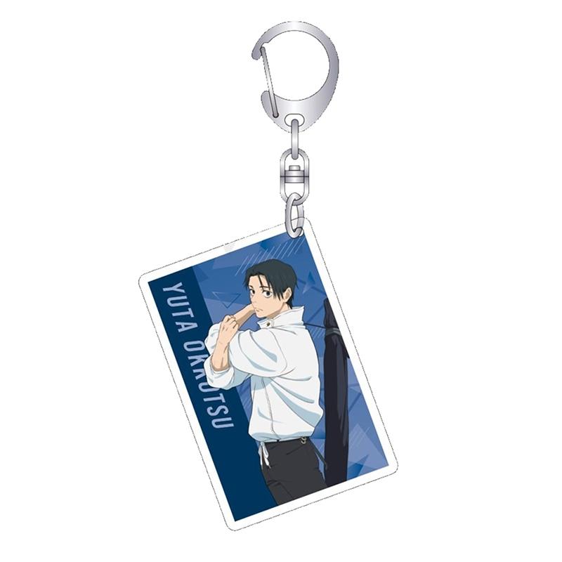 Game Keychains Choso Yuji Itadori Yuta Okkotsu Megumi Fushiguro Yuki Acrylic Stand Anime Figure Model Plate Cosplay Toy for Gift