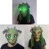 Tree Spirit Latex Mask With Glowing Features For Costume Party And Cosplay Events
