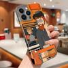 For iPhone 16 Samsung S23 S22 A13 A23 A52 A33 Huawei Honor Xiaomi Redmi OPPO Vivo Cartoon Old Man Design Full Lens Protect Hard Shockproof Back Case