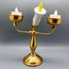 Beauty and the Beast Lumière LED Table Lamp, Alarm Clock, and Cogsworth Ornament
