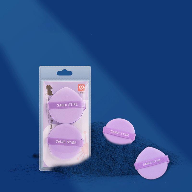 Double-Sided Cushion Puff: 2-Pack Super Soft Makeup Sponge for Wet & Dry Use