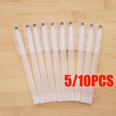 Estuche transparente para bolígrafo con carcasa de Gel, funda para bolígrafo de estilo Simple, papelería para oficina y escuela
