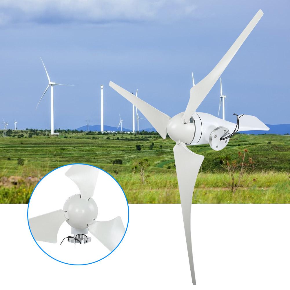 NE 300S Wind Turbine Generator 300W 3PCS 630mm Nylon Fiber Wind Blades Power Windmill (24V)
