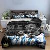 "Messi Themed Bedding Set" Bedding set (1 duvet cover, 2 pillowcases, duvet not included)