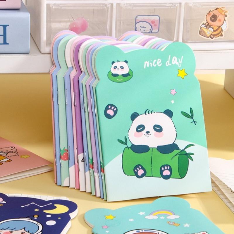25Pcs Kawaii Mini Notebook Mixed Cute Pocket Notebook Journals Diary Planning Memo Notepad Fun Cartoon Stationery Gift