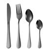 1010 Stainless Steel Western Cutlery Set: Thickened Knife, Fork, Spoon for Hotel & Home, Available In 4 or 24 Pieces