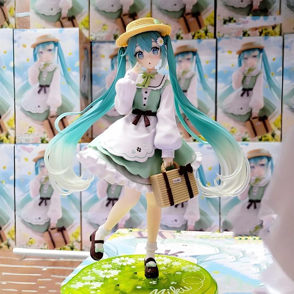Fashion Hatsune Miku Country Anime Figure Toys Action Figurine Pvc Model Collection Doll Birthday Gift Decorative Toy