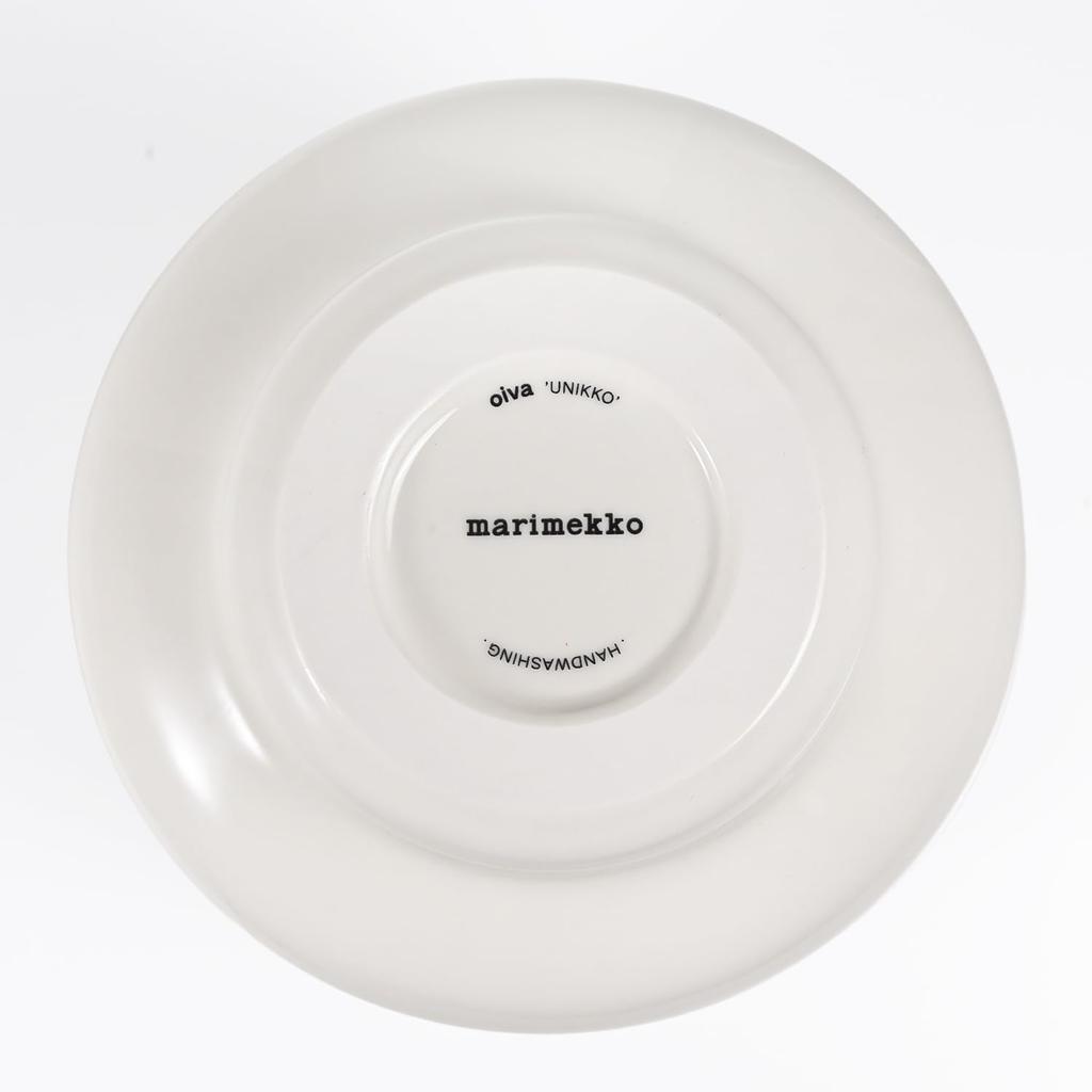 Marimekko Unikko 73034 073034 Scandinavian Decorative Interior Decor Vase, White, 100, Design, Object, [Used]