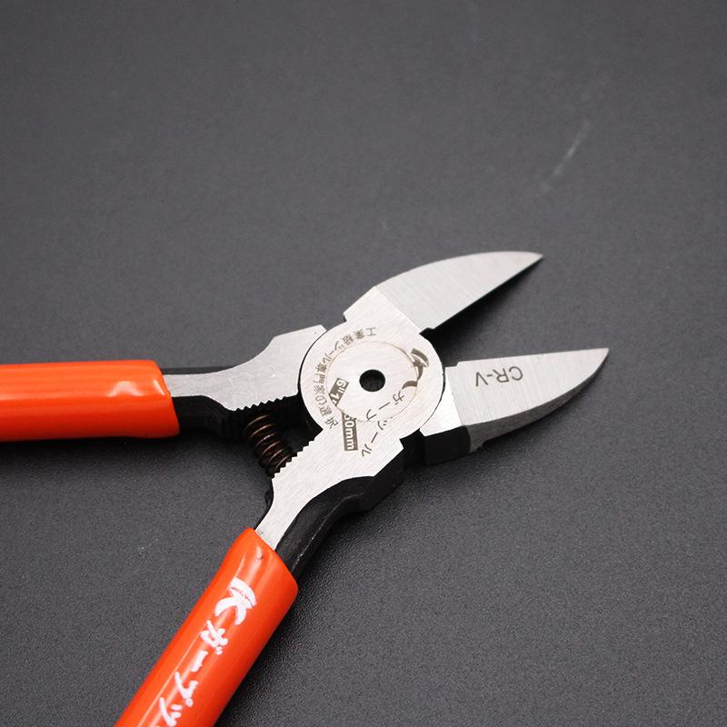 Kapusi 5" & 6" Industrial-Grade Non-Slip Chrome Vanadium Steel Oblique Pliers & Electronic Wire Cutters