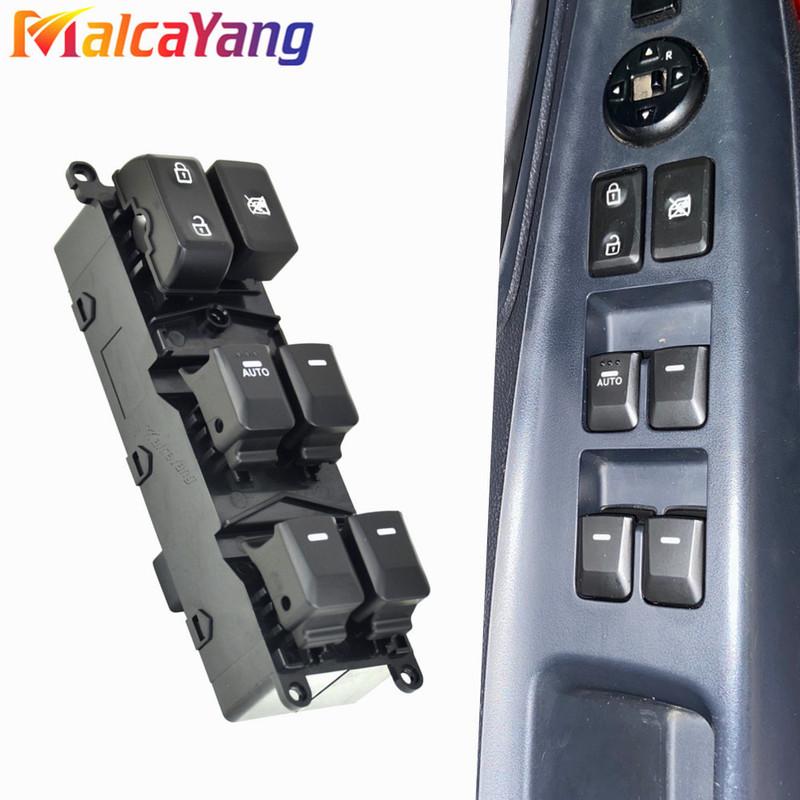16PIN Car Front Left Drive Side Power Window Control Switch Button for Kia Rio (4Door) 2012-2015 93570-1W155