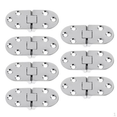 7pcs 316 Stainless Steel Casting Hinge Door for Boat Yacht RV 66x29mm