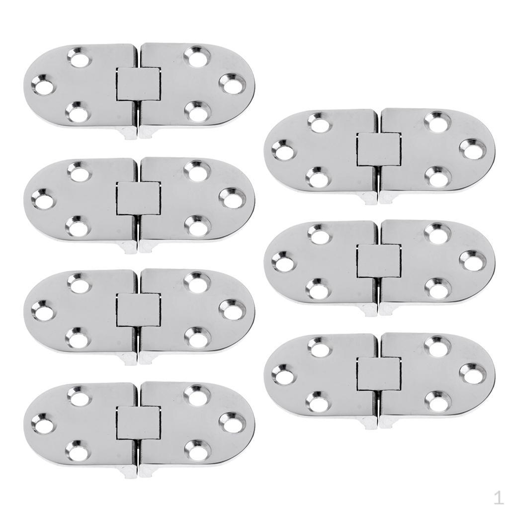 

7pcs 316 Stainless Steel Casting Hinge Door for Boat Yacht RV 66x29mm