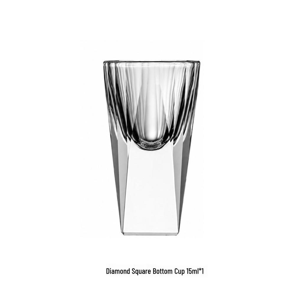 Elegant Crystal Wine & Liquor Glass Set - High-End Drinkware Collection
