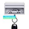 Porta-Chaves de Garagem de Carro com Porta que Abre Chaveiro de Garagem Divertido Pendurado na Parede Porta-Chaves de Carro Fácil Instalação Decoração de Parede