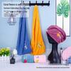 Coral Fleece Embroidered Hair Towel Cap for Women - Absorbent Bath Wrap for Long Hair