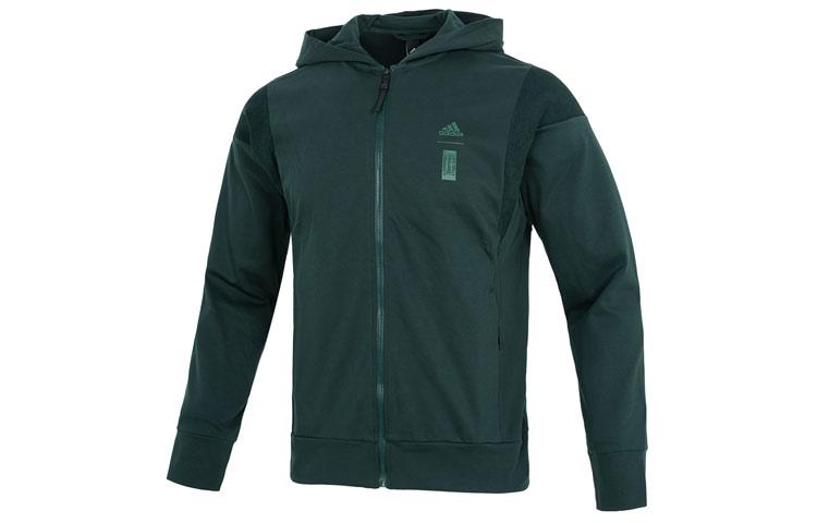 Adidas Jackets Men s Green Hooded Moderate Other HM2957 L