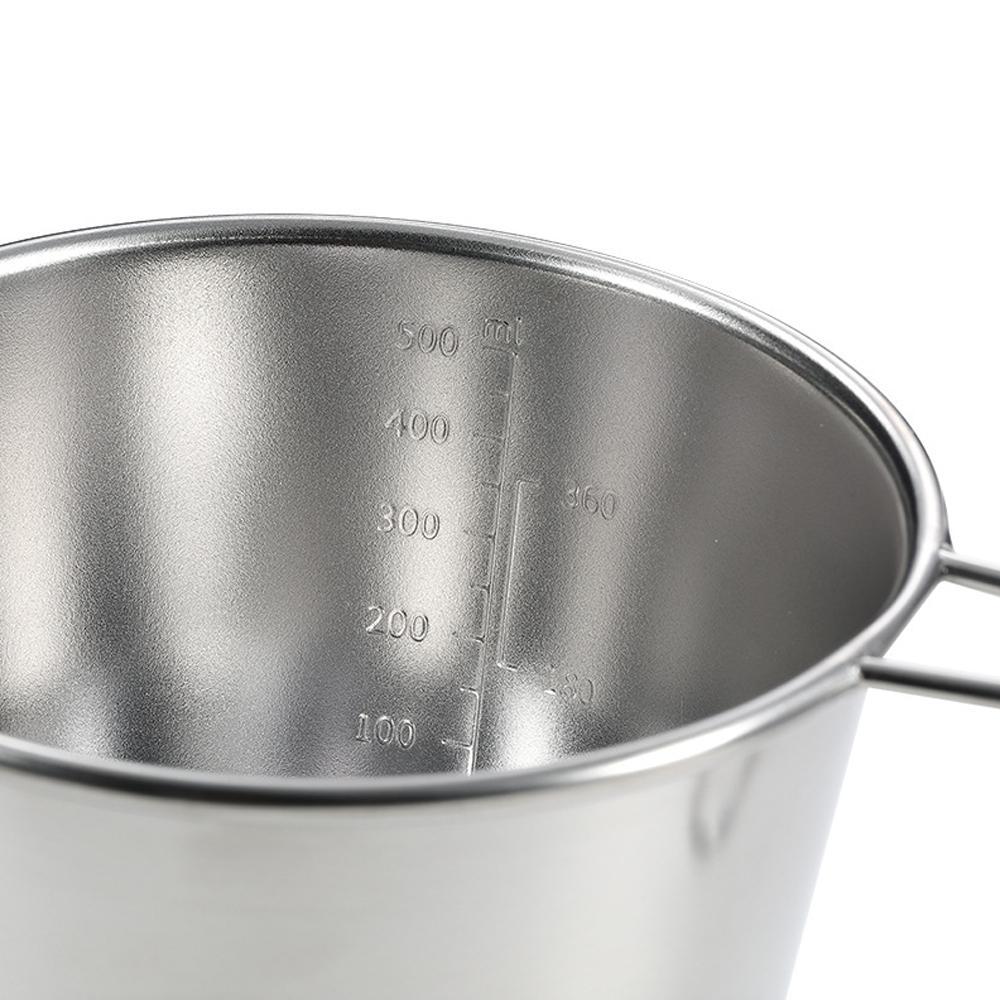 S369 Outdoor Stainless Steel Sierra Bowl 600ml Large Capacity Picnic Tableware Portable Barbecue