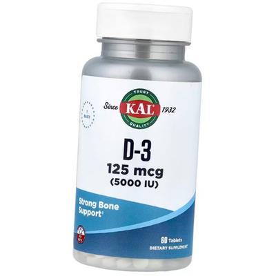 Vitamin D3 Tablets, Vitamin D-3 5000, 60tab (36424063)