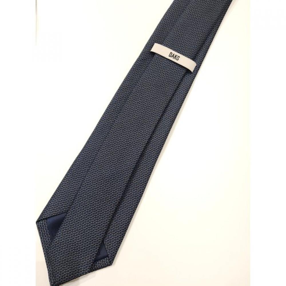 Daks 2026 Ss Silk Blend Solid Brown Slim Tie Dmg1acf1273w1