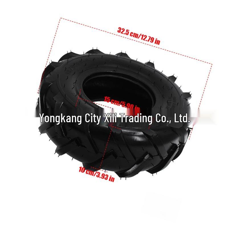 Camera d'aria e Pneumatico Esterno 13x5.00-6 per Ruota di Motozappa Mini Tiller da 13" - Accessorio Gonfiabile