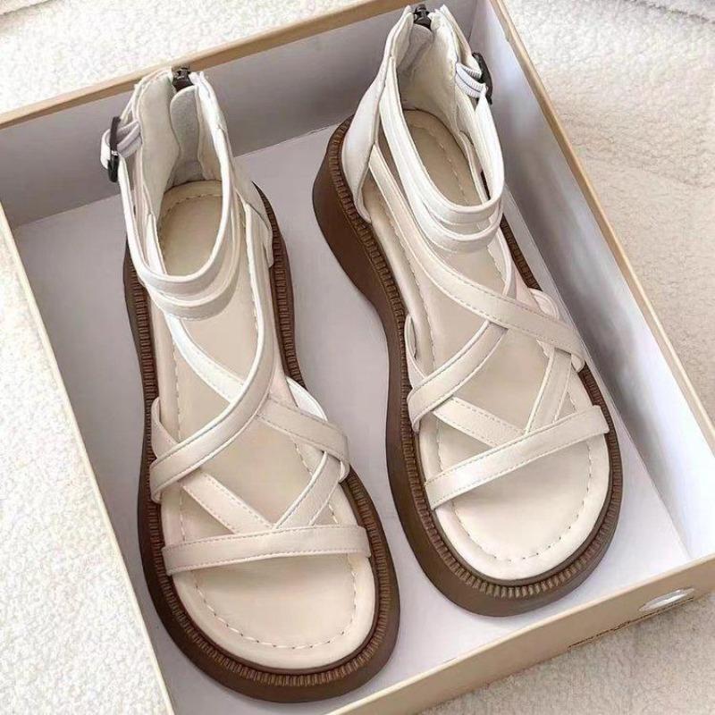 Vintage Fashion High Top Roman Ladies Sandals