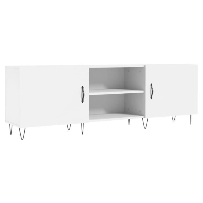 VidaXL TV Cabinet White 150x30x50 Cm Engineered Wood 829092