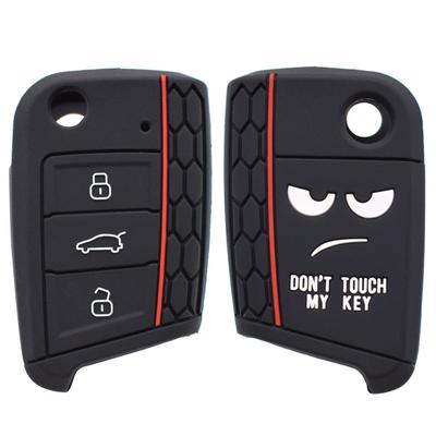 Силіконовий чохол для брелока для Skoda Fabia Octavia Kodiaq Karoq для VW Polo Golf Tiguan для SEAT Ateca Leon Ibiza 2018 2019