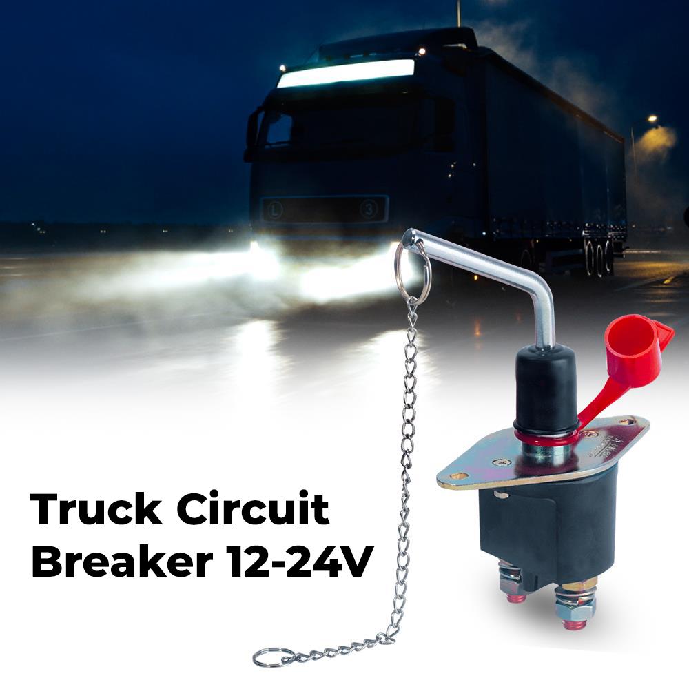 

12V-24V Truck Circuit Breaker Battery Switch – Heat Resistant, IP65 Protection