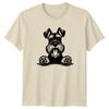 Schnauzer Dog Graphic Unisexs TShirt Unisexs Tee Animals Unisex Top
