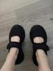 2024 Summer Ladies New Round Toe Retro Solid Color Mary Jane Shoes Daily Casual Shopping Ladies High Heels Zapatos Mujer