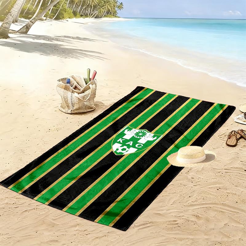 KAC kenitra athletic club Print Beach Towel, Large Soft Quick Dry Towel for Beach Camping Swimming