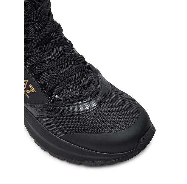 Мужские кроссовки EA7 Emporio Armani X8z036 xk293 u428 чёрные