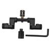 Archery Pole V Stabilizer Archery Bow Stabilizer Double Side Adjustable V Bar Mount Double Archery Bow Stabilizer