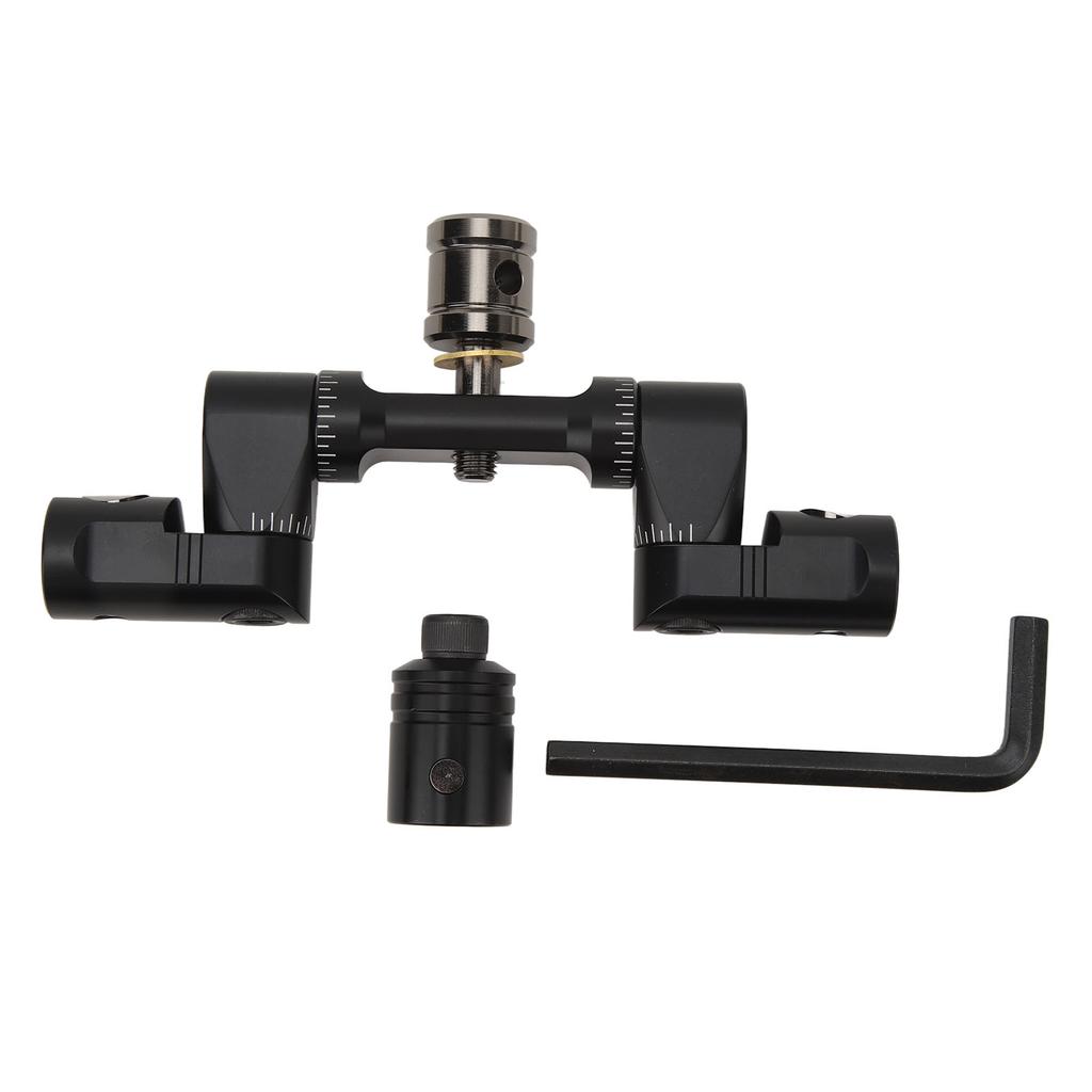 Archery Pole V Stabilizer Archery Bow Stabilizer Double Side Adjustable V Bar Mount Double Archery Bow Stabilizer