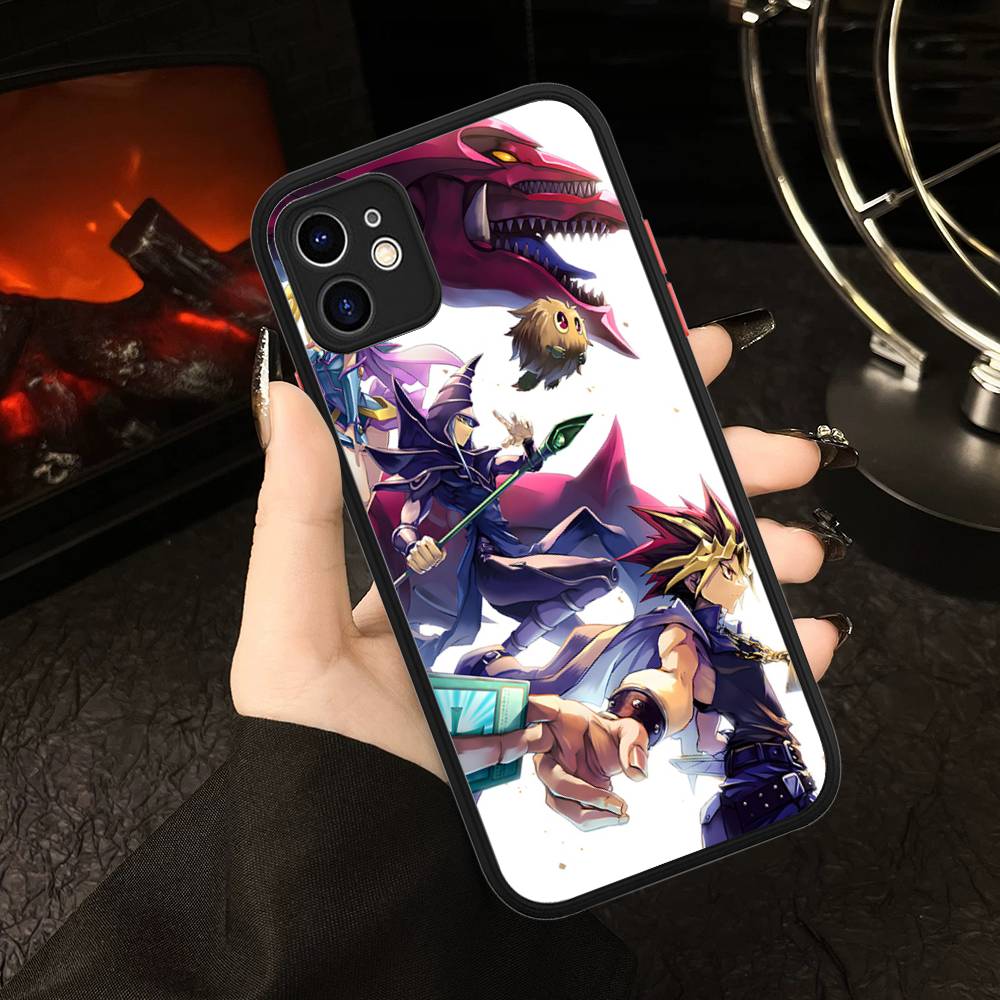 Anime Yu-Gi-Oh! Matte Transparent Phone Cover For IPhone Case 16 15 14 13 12 11 Pro Max X XS Max Plus